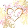 hearts and pastel swirls
